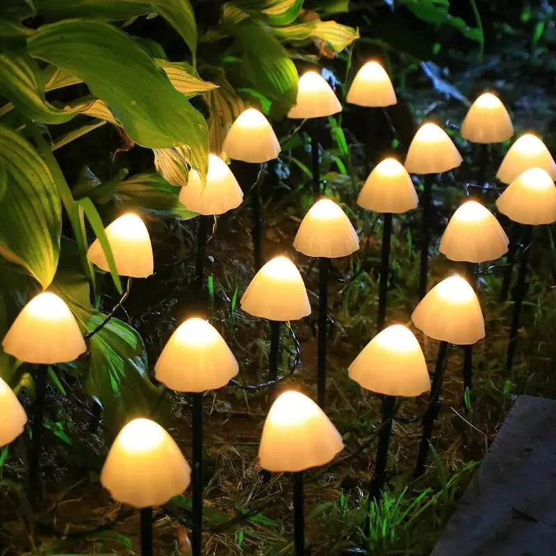 Solar Mushroom Solar LED
