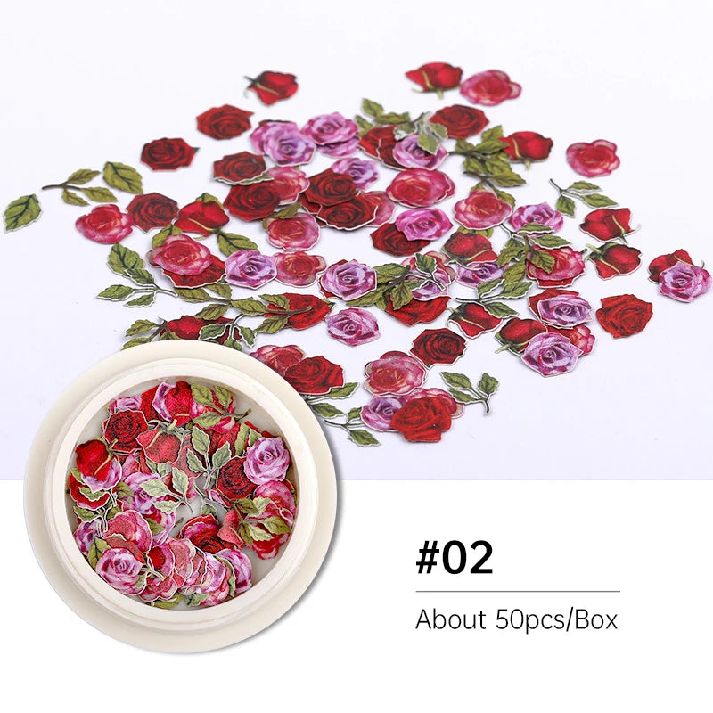 Micro Wood Pulp Flowers