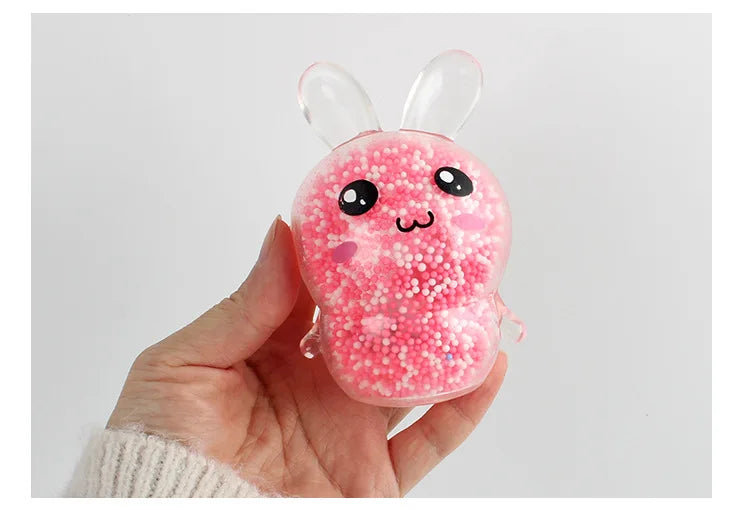 Glow-in-the-Dark Bunny Squishie