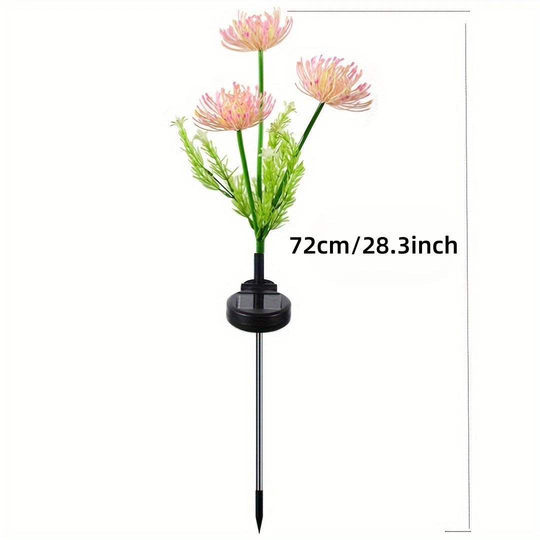 Solar Spider Chrysanthemum LED