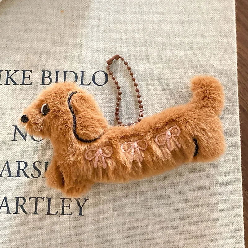 Dachshund Plush Keychain